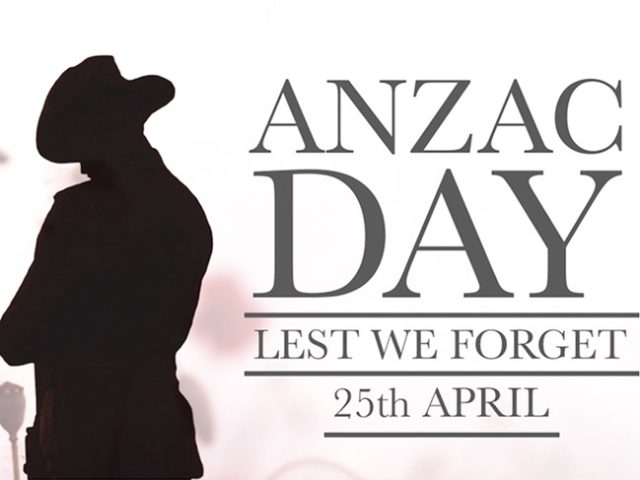 Anzac Day 2018